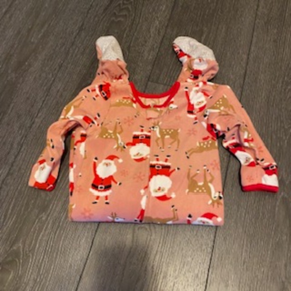 New Santa footed pajamas - Picture 2 of 6